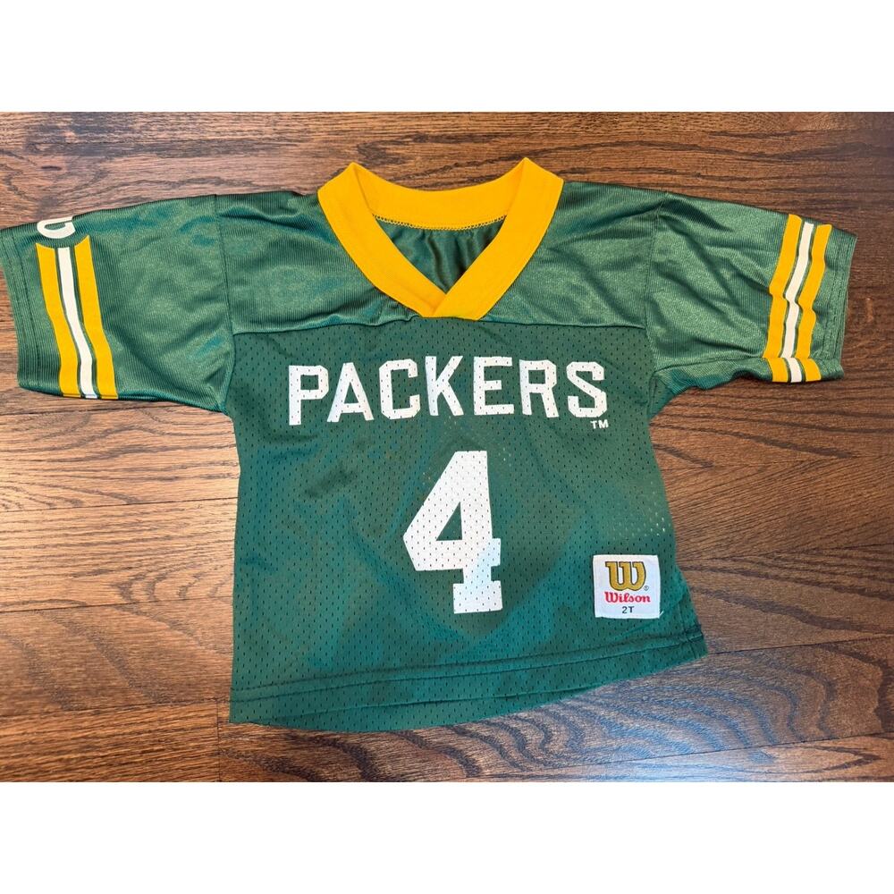 Green Bay Packers #4 NFL Football Wilson Jersey Baby Toddler 2T